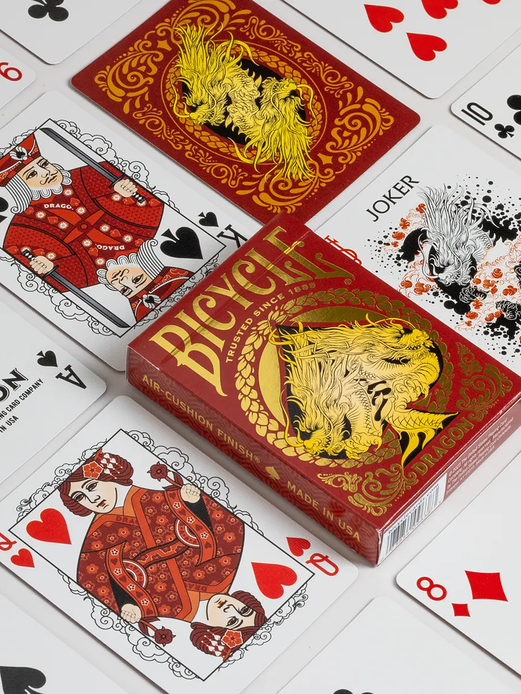 BICYCLE RED DRAGON 3