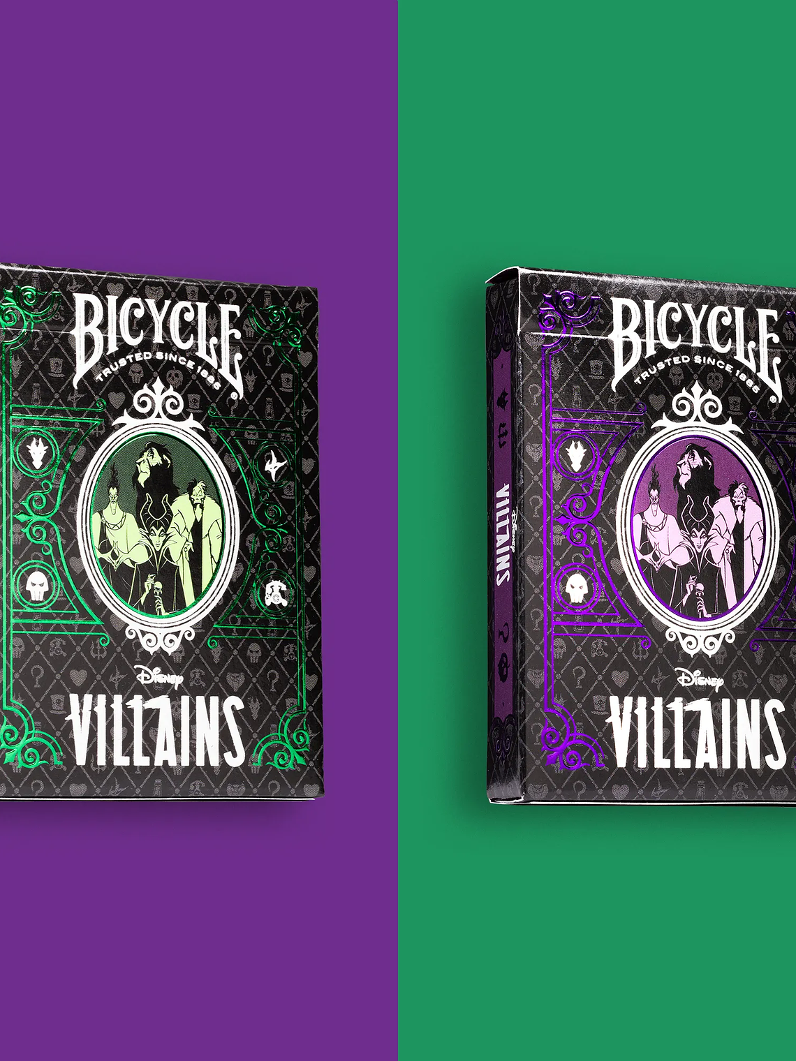 BICYCLE DISNEY VILLAINS SET 1