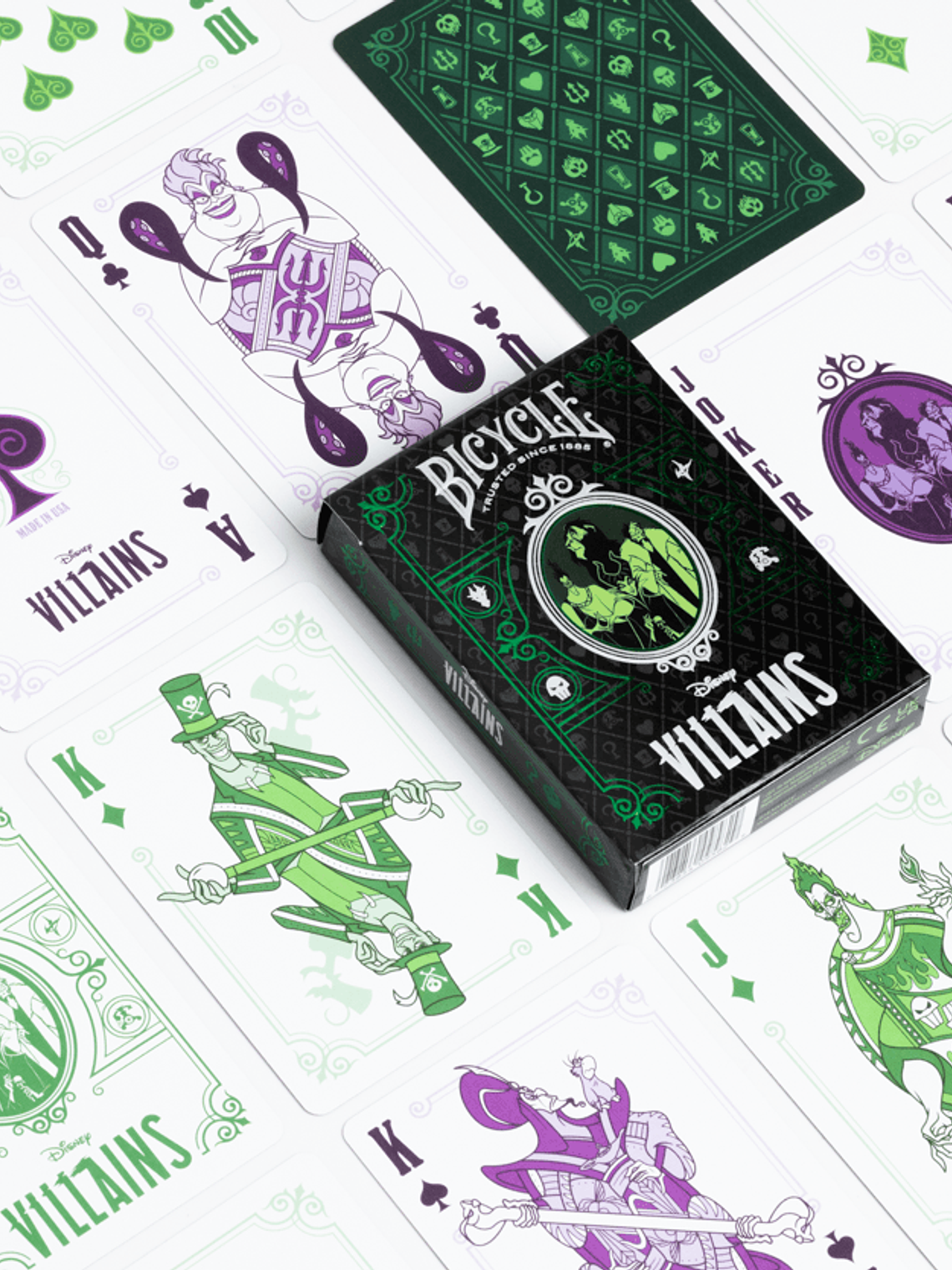 BICYCLE DISNEY VILLAINS SET 2