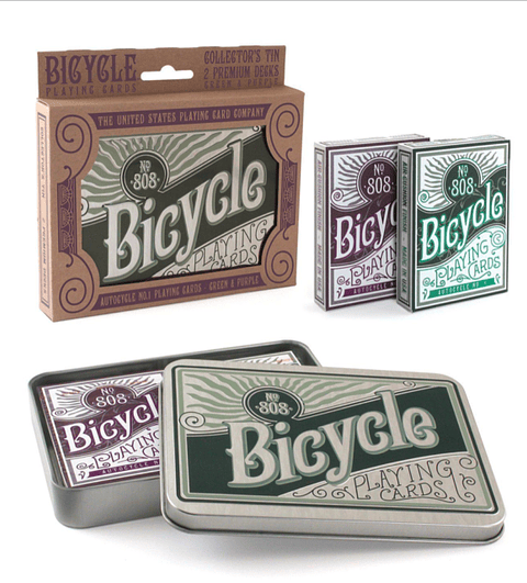 SET RETRO AUTOCYCLE N°1 EN CAJA METÁLICA