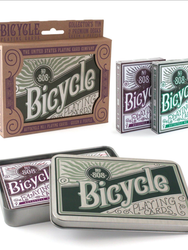 SET RETRO AUTOCYCLE N°1 EN CAJA METÁLICA 1