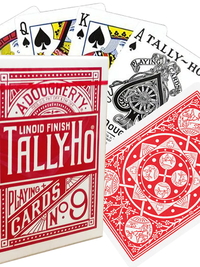 TALLY HO FAN BACK ROJA 1