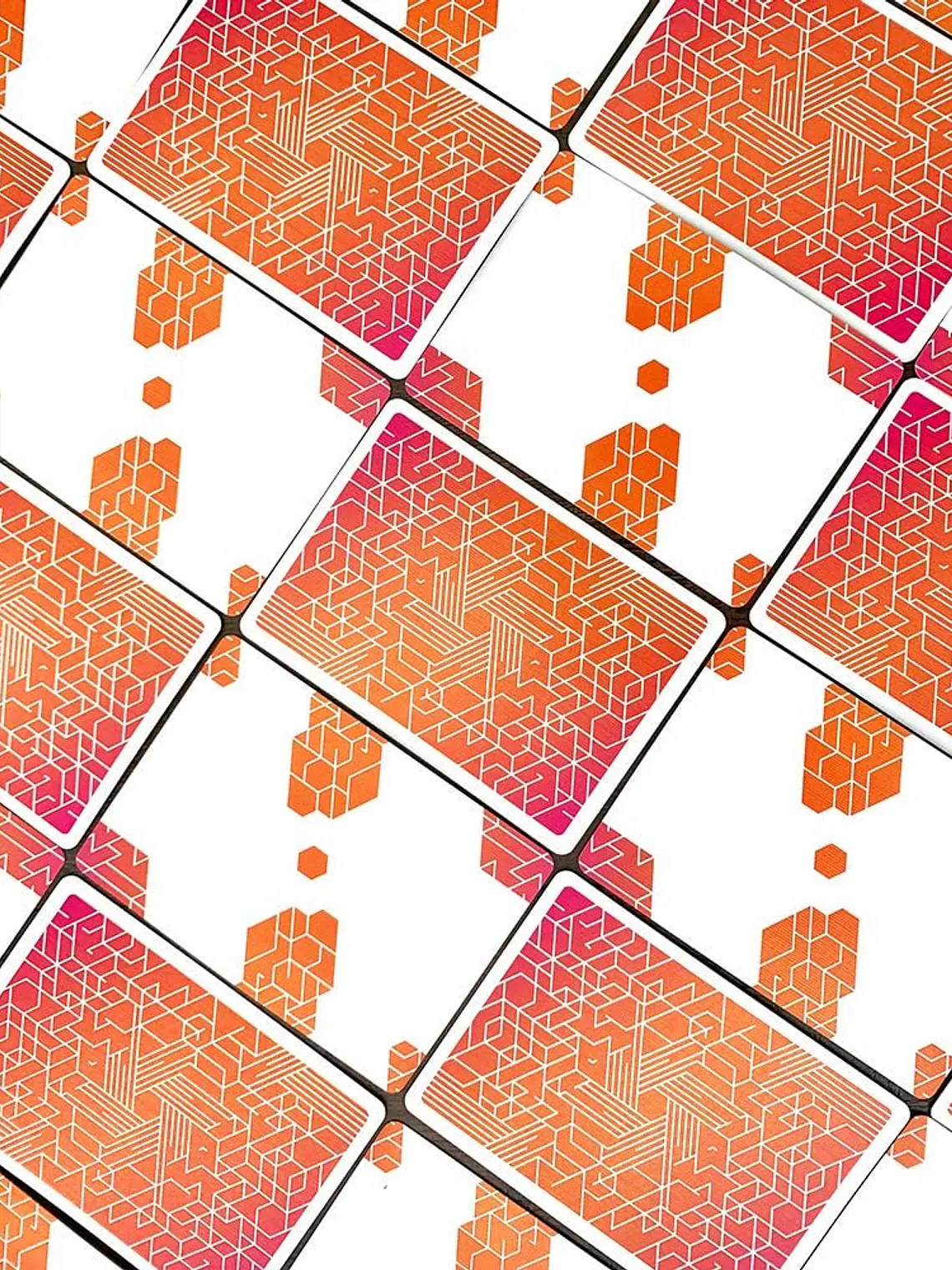 BICYCLE NEON ORANGE BUMP 2