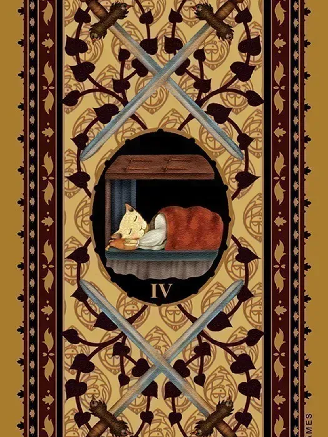 MEDIEVAL CAT TAROT 4