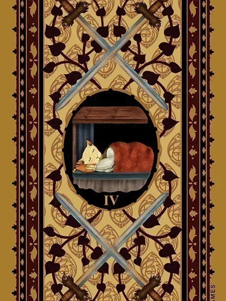 MEDIEVAL CAT TAROT 4