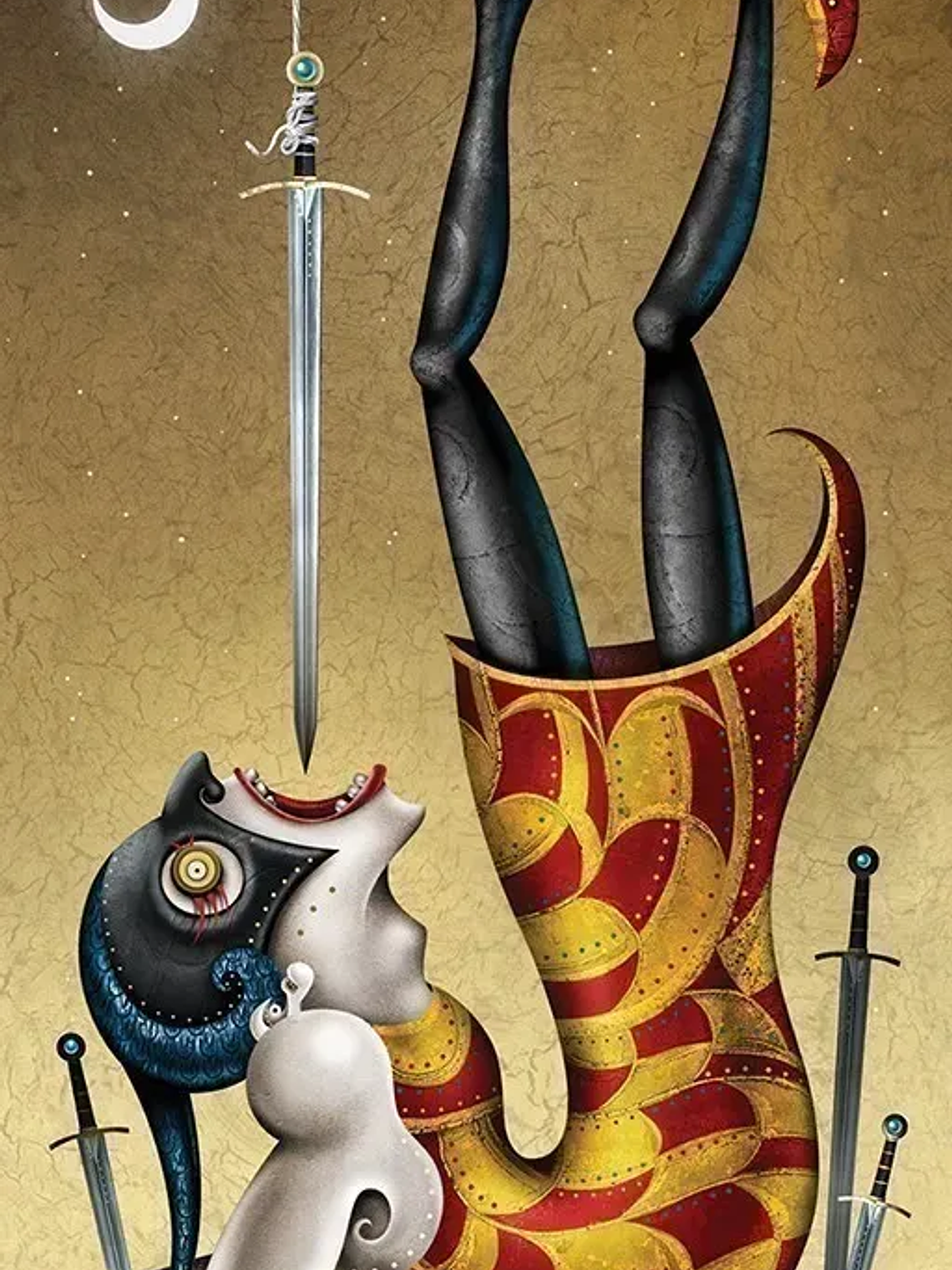 DEVIANT MOON TAROT. SIN BORDES 9