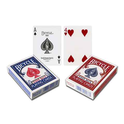 BICYCLE MAGIC GAFF DOBLE CARA/NÚMERO