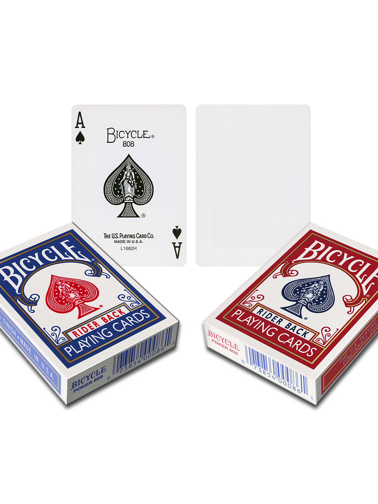 BICYCLE MAGIC GAFF CARA/BLANCO 1