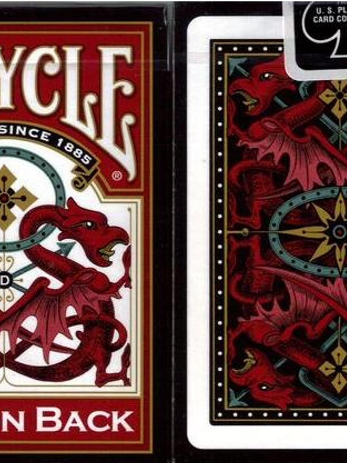 BICYCLE DRAGON BACK ROJO 3