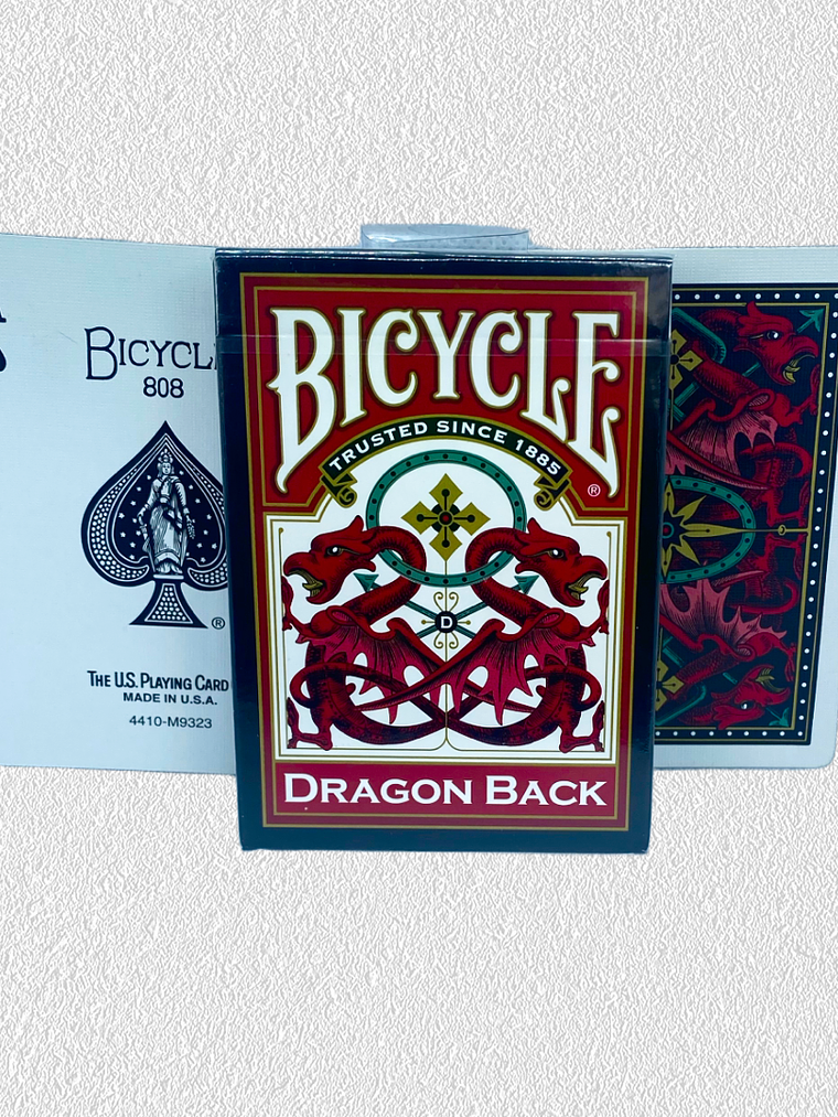 BICYCLE DRAGON BACK ROJO 1