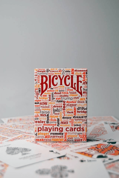 BICYCLE TABLE TALK SET