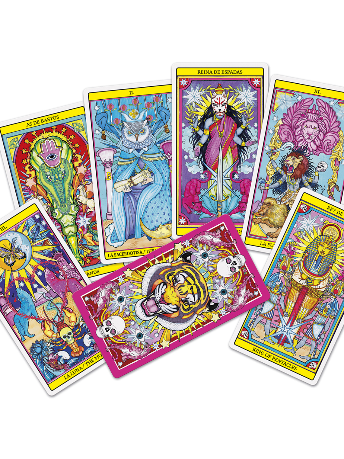 TAROT DIOS DE LOS TRES DE FOURNIER 1
