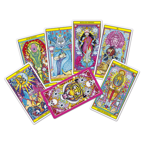 TAROT DIOS DE LOS TRES DE FOURNIER