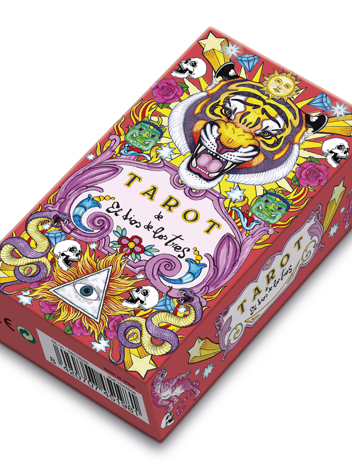 TAROT DIOS DE LOS TRES DE FOURNIER 3