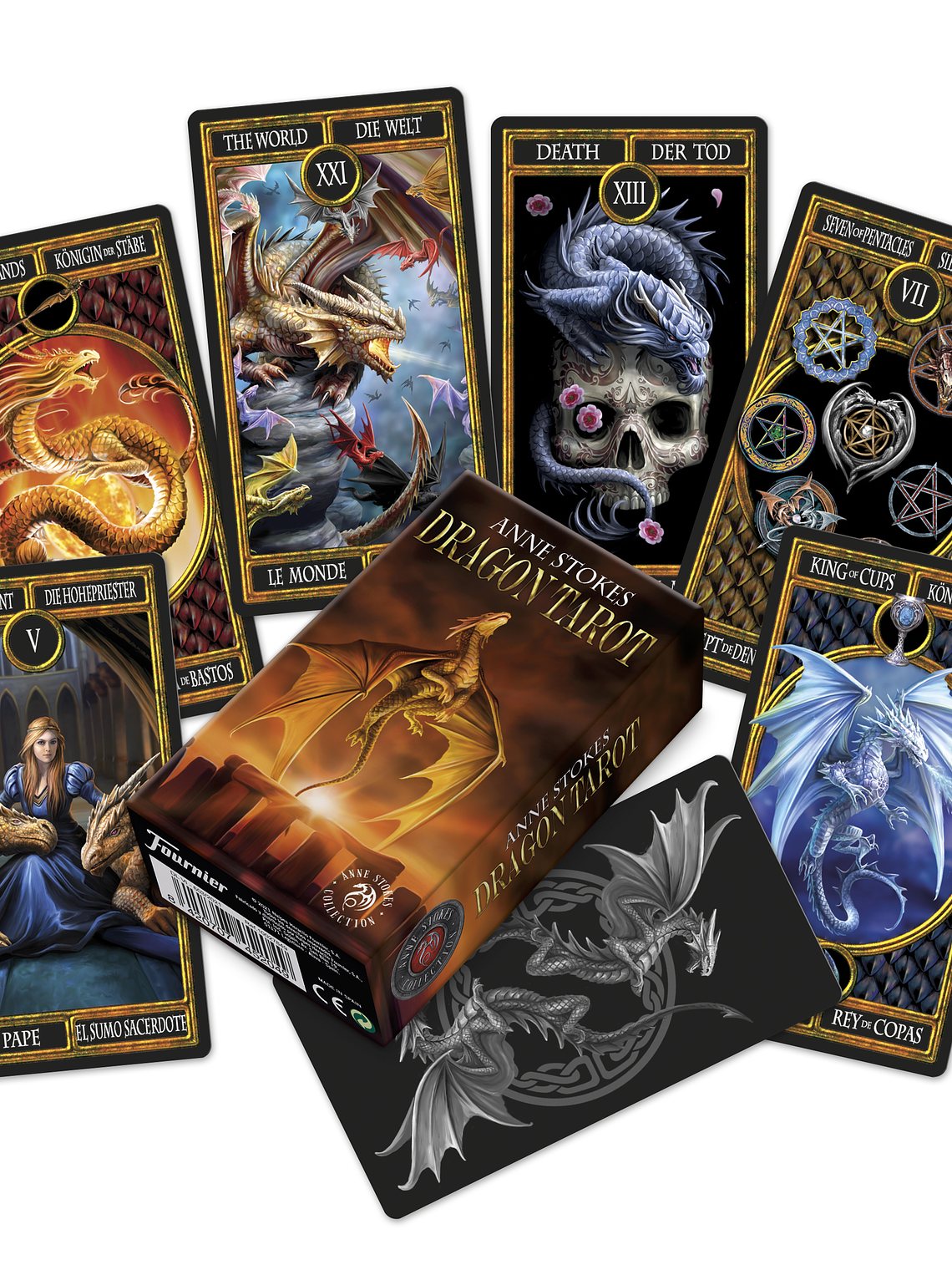 TAROT DRAGONS DE ANNE STOKES 1