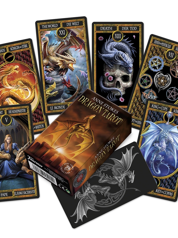 TAROT DRAGONS DE ANNE STOKES 1