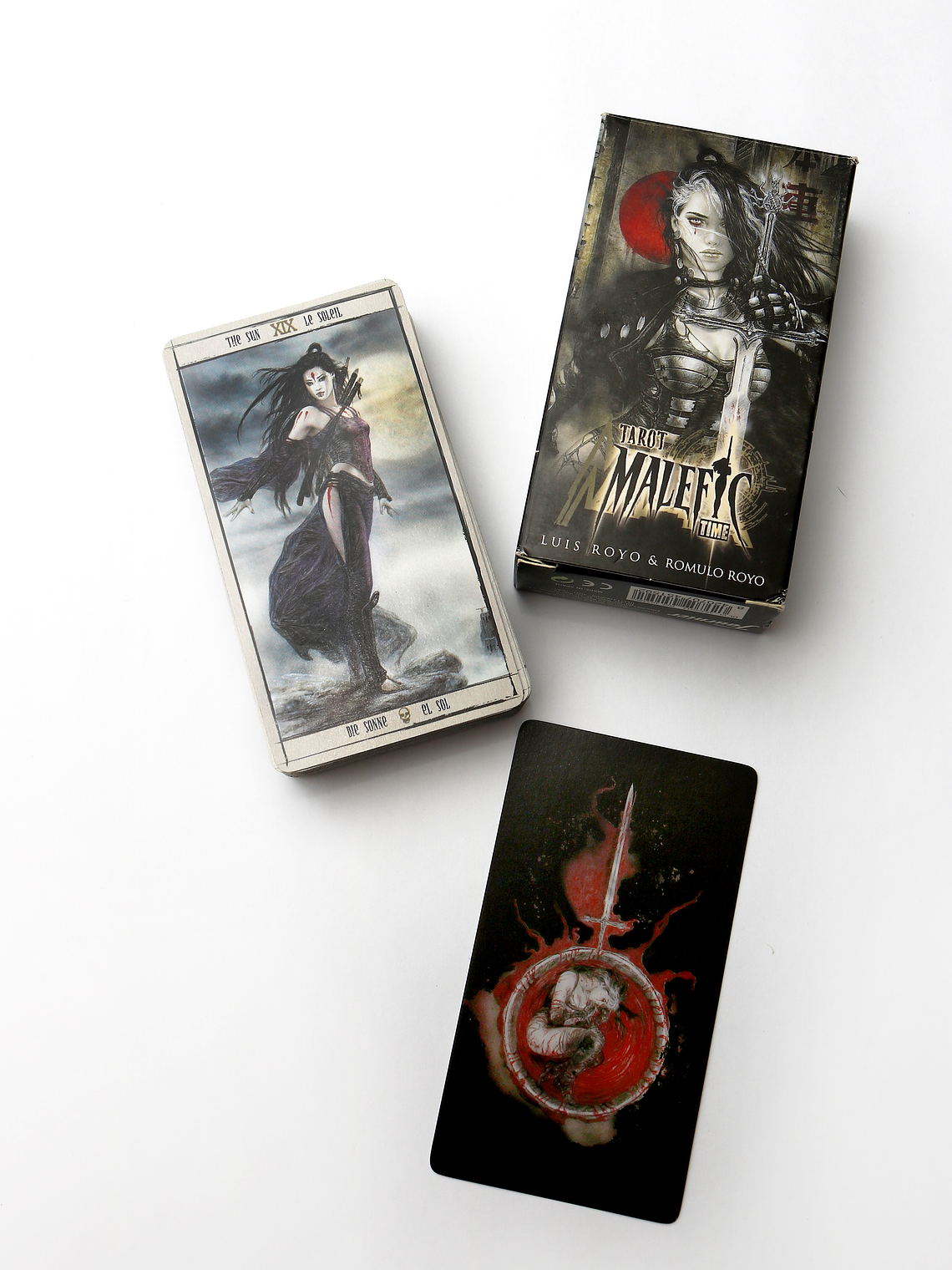 TAROT MALEFIC  POR LUIS ROYO 5