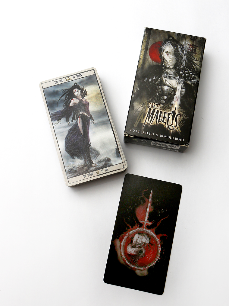TAROT MALEFIC  POR LUIS ROYO 5