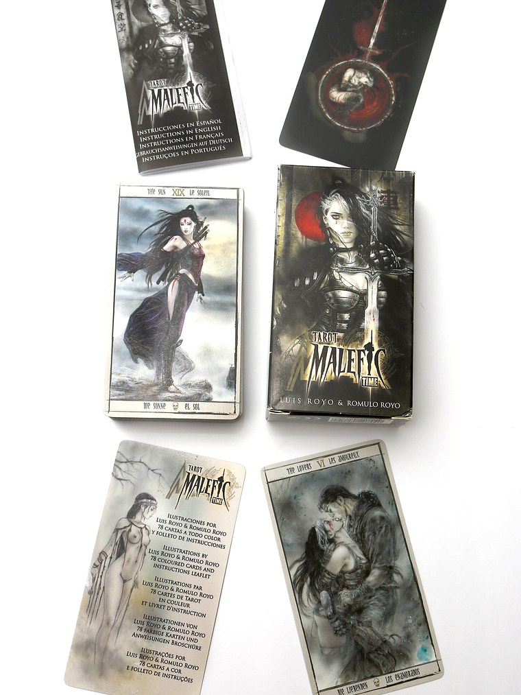 TAROT MALEFIC  POR LUIS ROYO 6