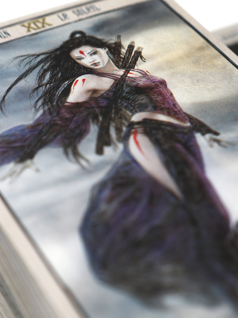 TAROT MALEFIC  POR LUIS ROYO 7
