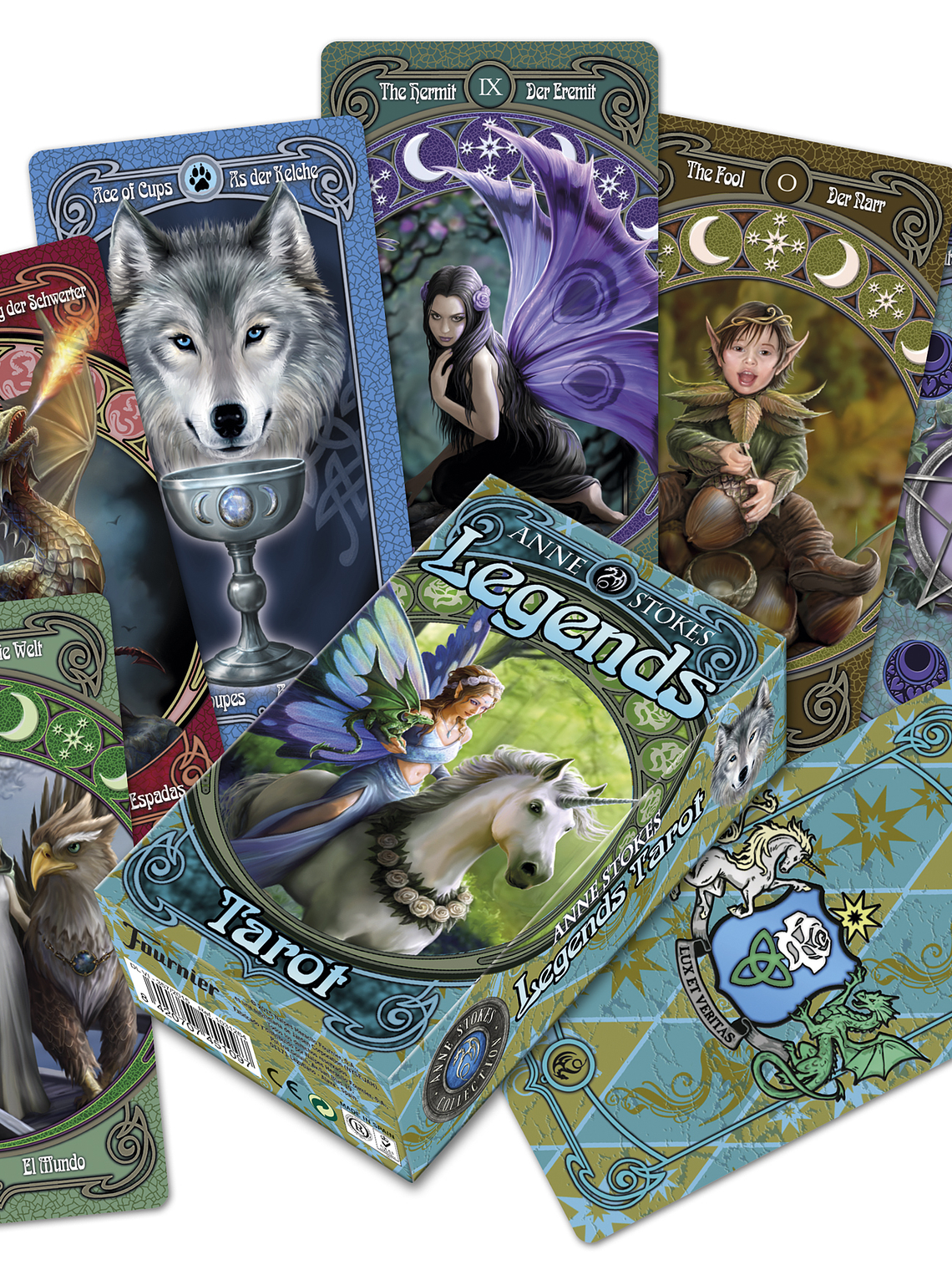 TAROT LEGENDS POR ANNE STOKES 1