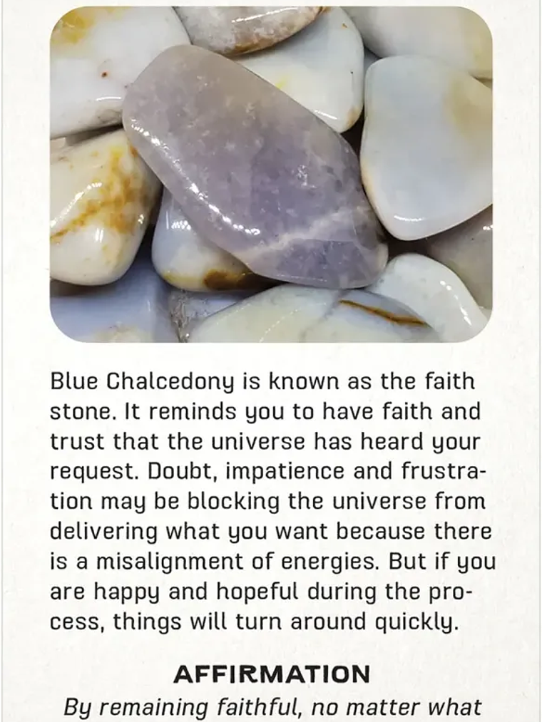 ORÁCULO CRYSTAL MESSAGE CARDS 7