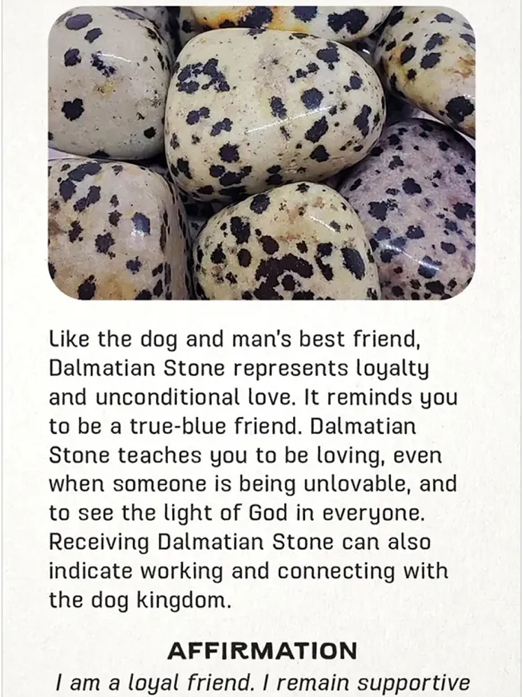 ORÁCULO CRYSTAL MESSAGE CARDS 9