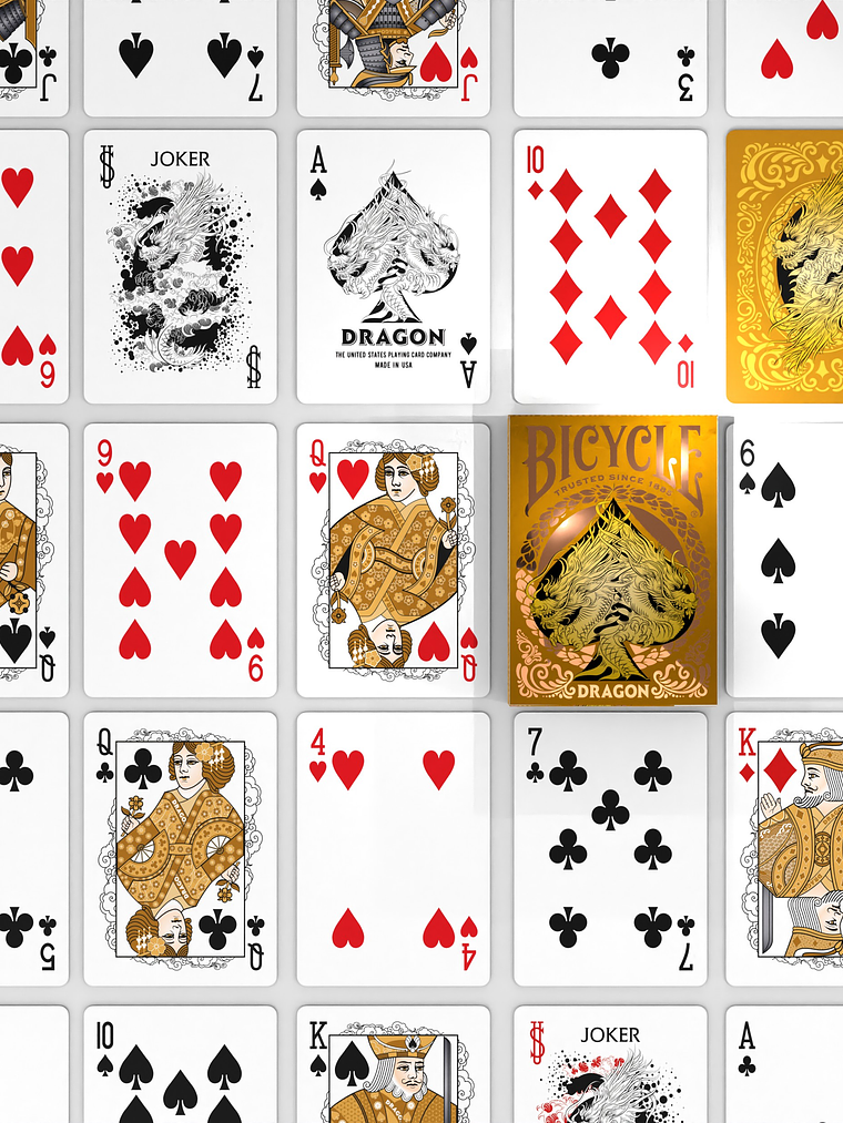 BICYCLE GOLD DRAGON 6