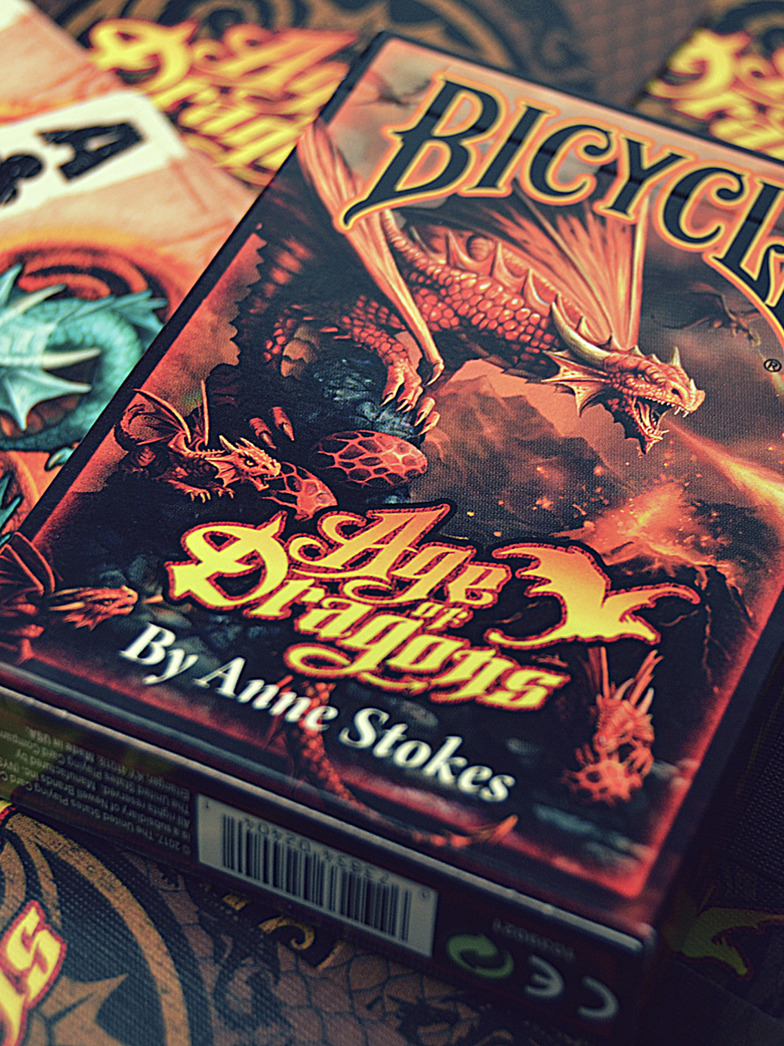 BICYCLE AGE OF DRAGONS DE ANNE STOKES 6