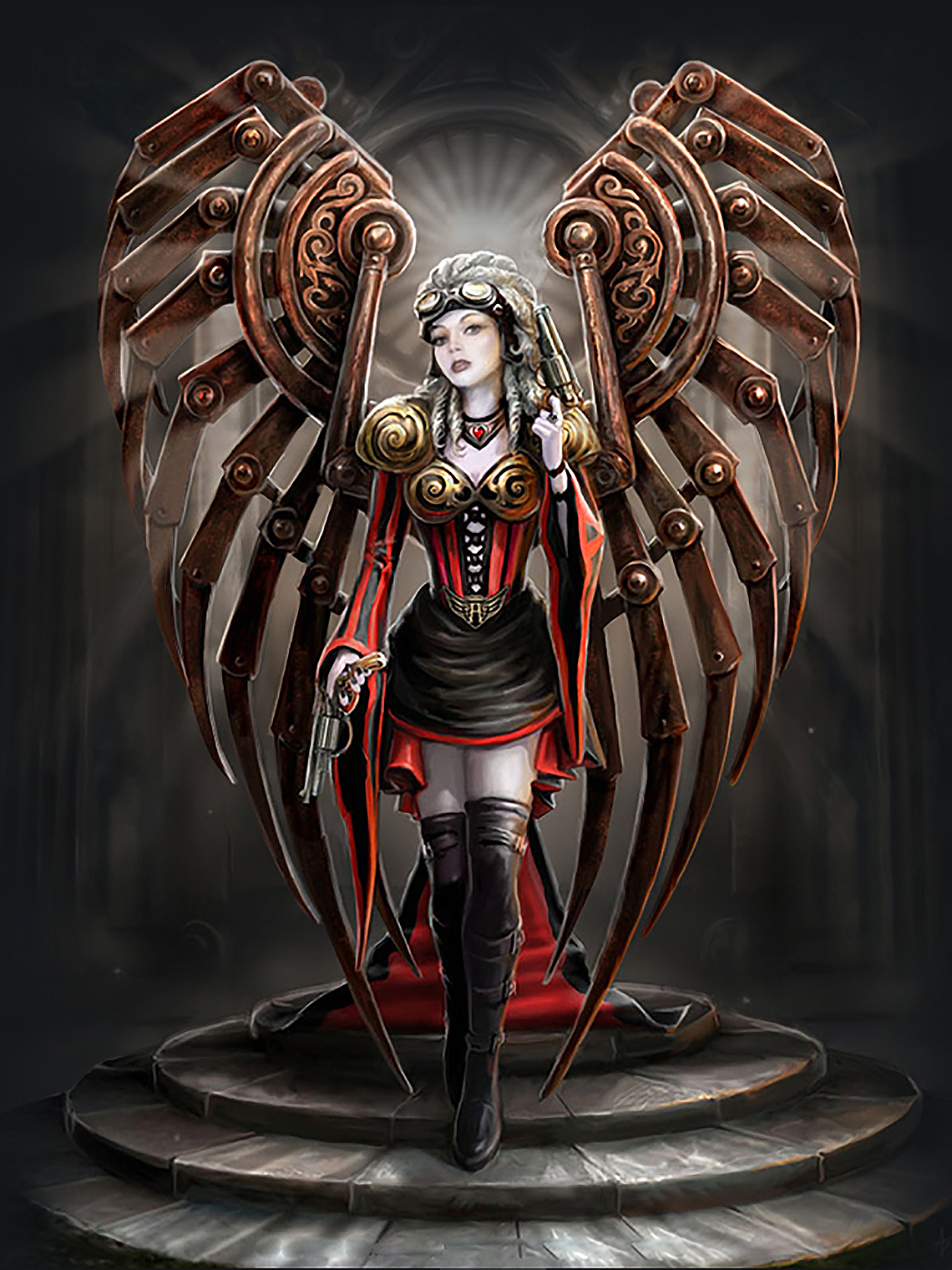 BICYCLE  STEAMPUNK POR ANNE STOKES 5