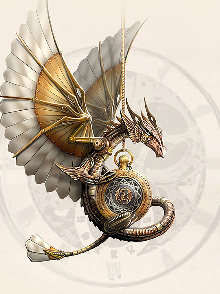 BICYCLE  STEAMPUNK POR ANNE STOKES 6