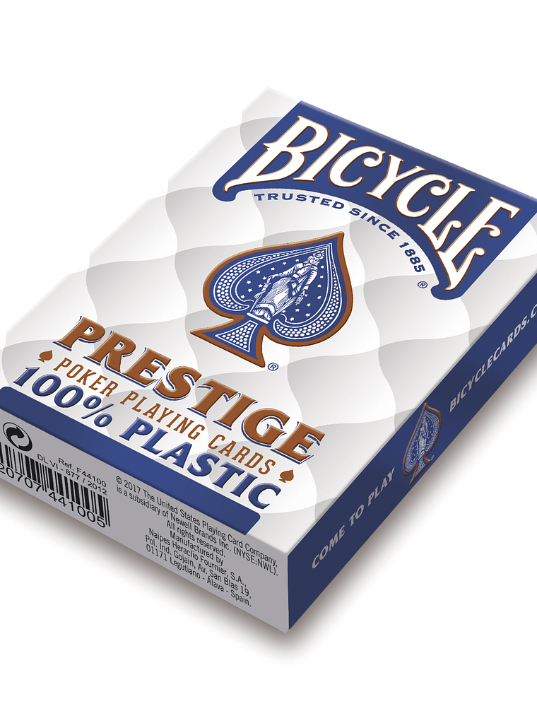 BICYCLE PRESTIGE JUMBO INDEX AZUL 3
