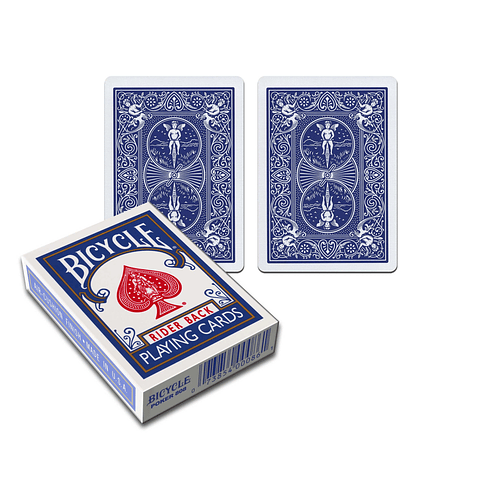 BICYCLE MAGIC GAFF DOBLE DORSO AZUL 