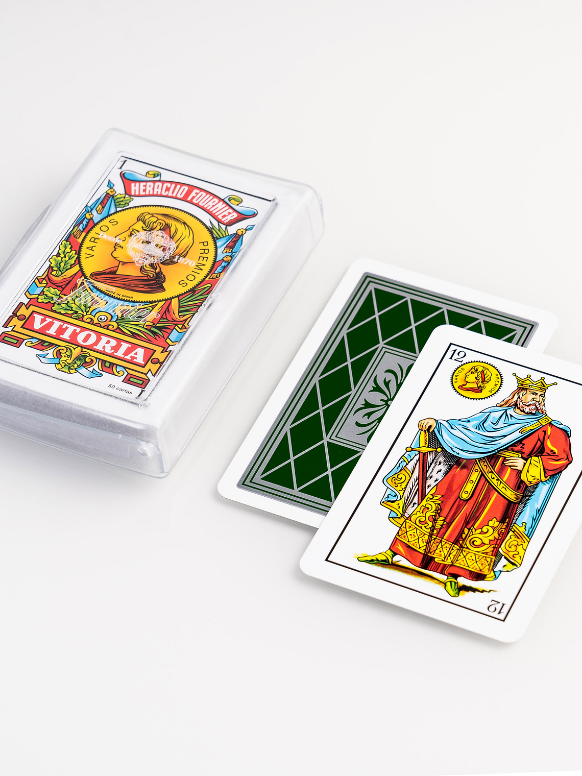 FOURNIER NAIPE ESPAÑOL N°27 VERDE 1