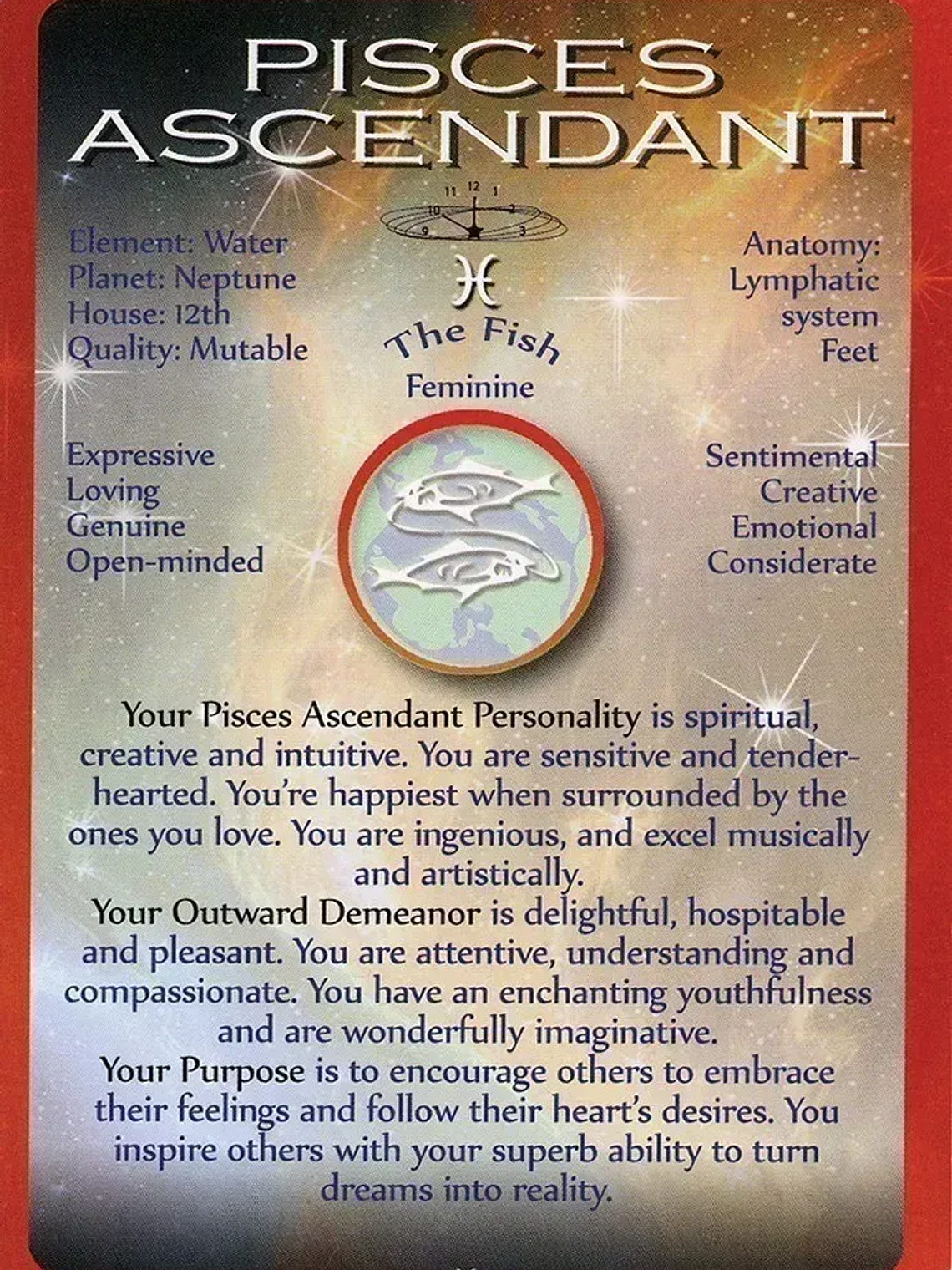 POSITIVE ASTROLOGY CARDS 9