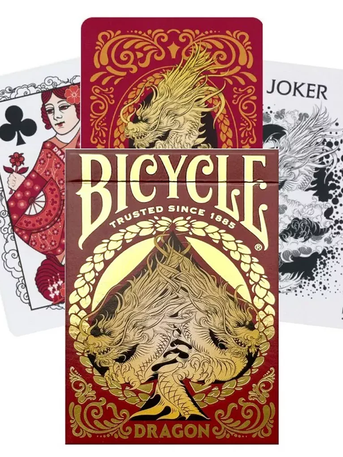 BICYCLE RED DRAGON 1