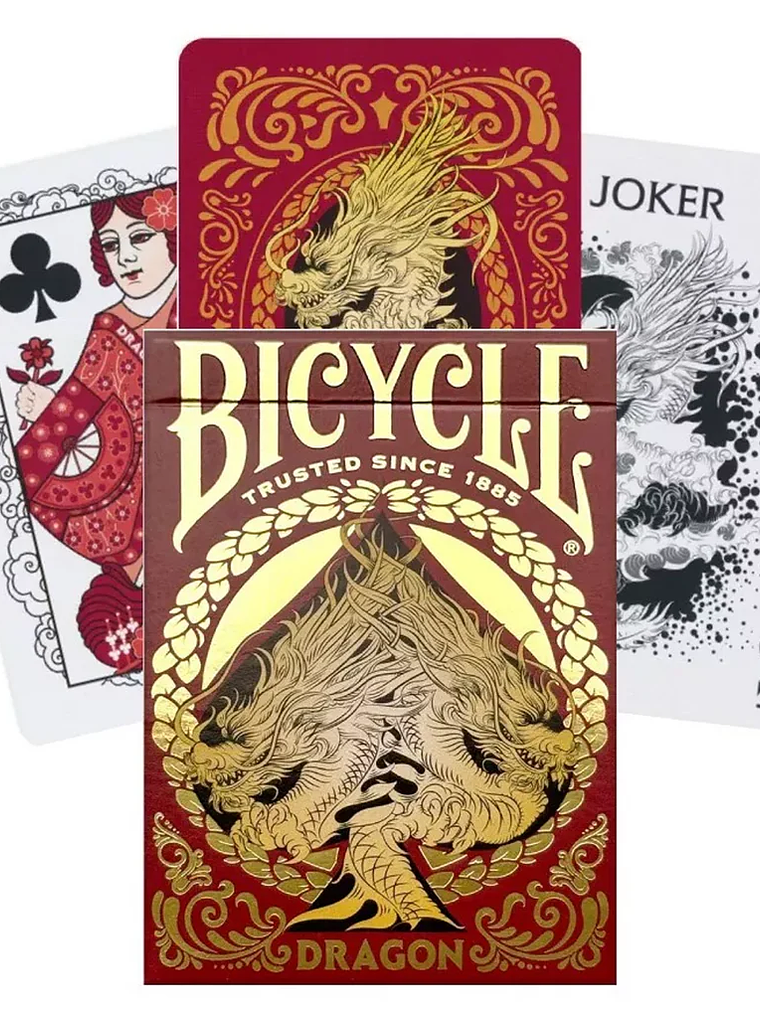 BICYCLE RED DRAGON 1