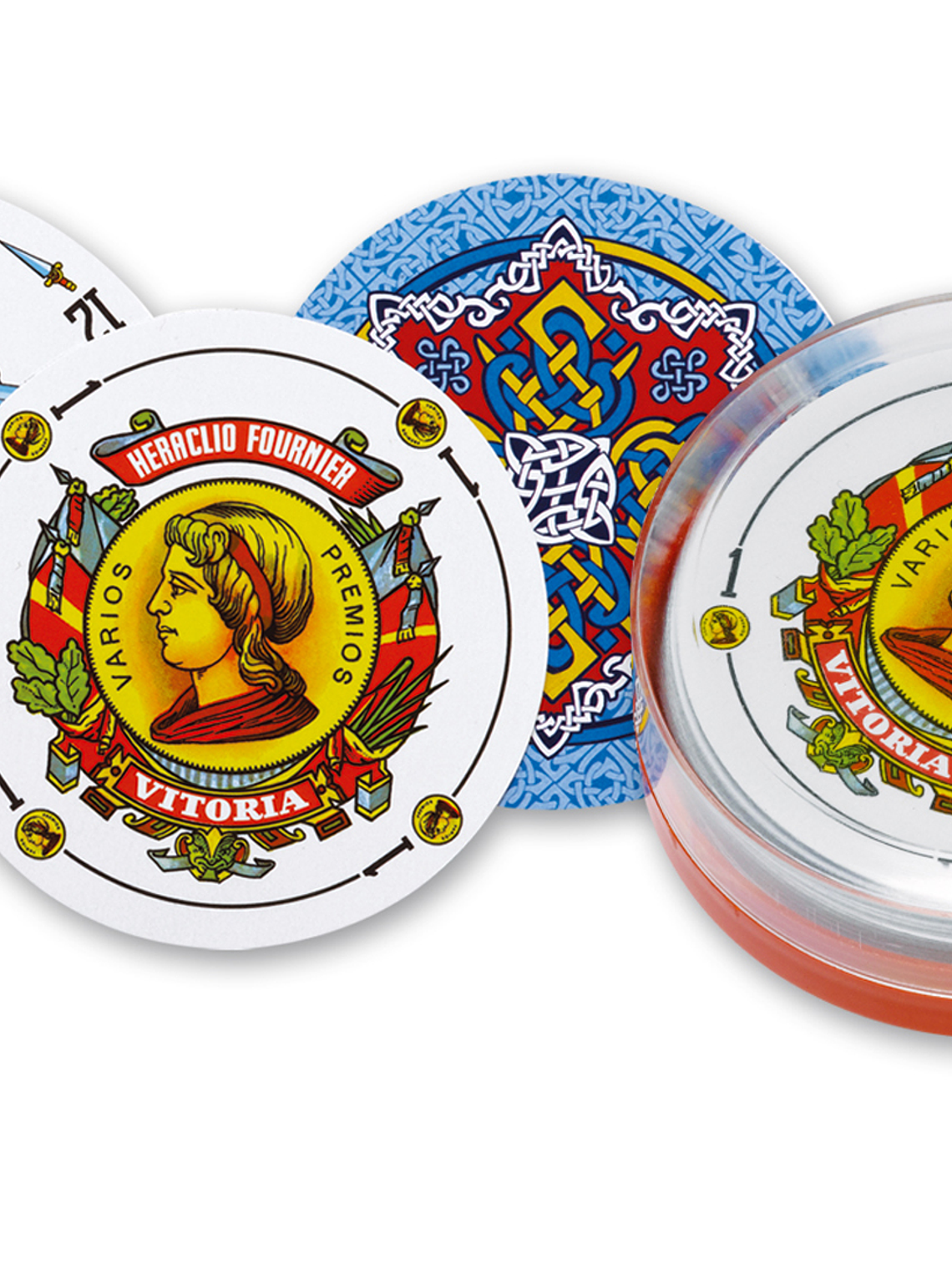 BARAJA ESPAÑOLA REDONDA FOURNIER. 50 CARTAS 1