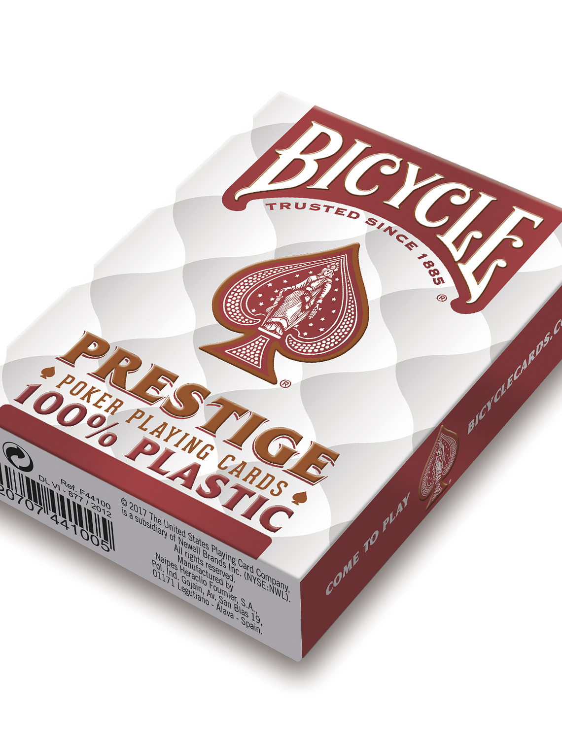 BICYCLE PRESTIGE JUMBO INDEX ROJO 1
