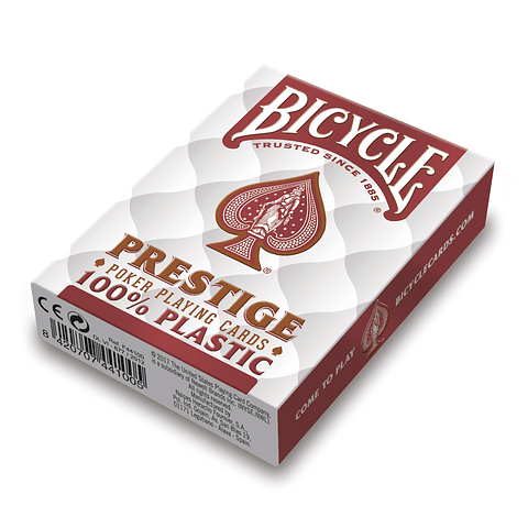 BICYCLE PRESTIGE JUMBO INDEX ROJO