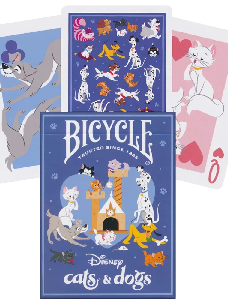 BICYCLE DISNEY CATS AND DOGS 1
