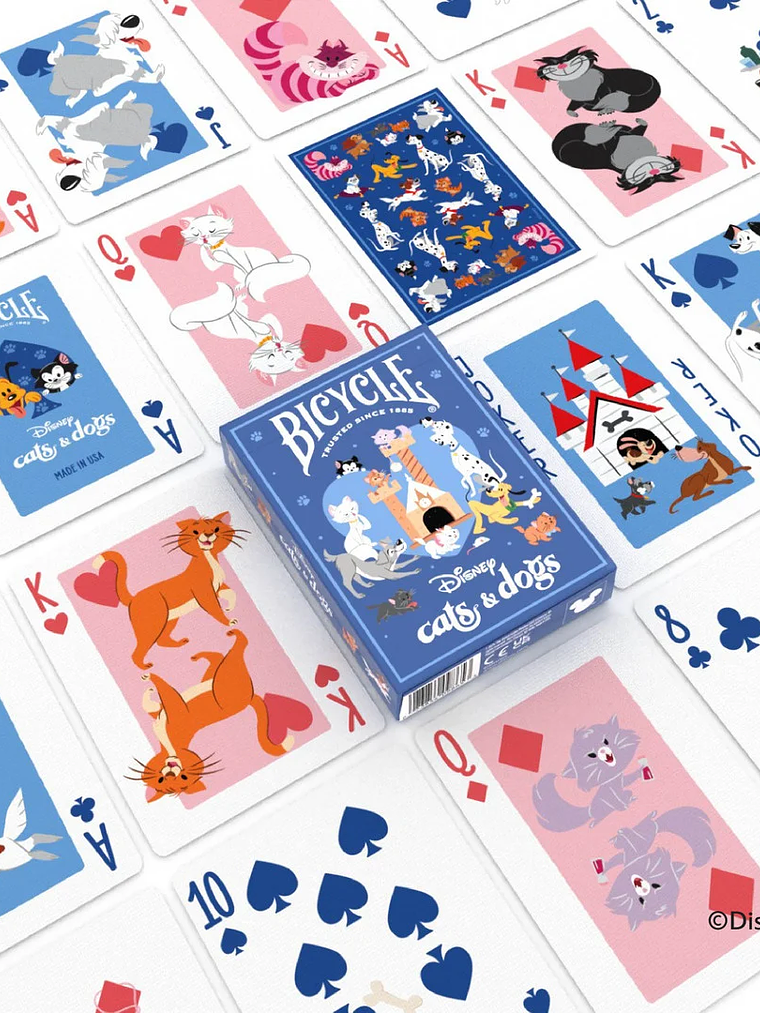 BICYCLE DISNEY CATS AND DOGS 3