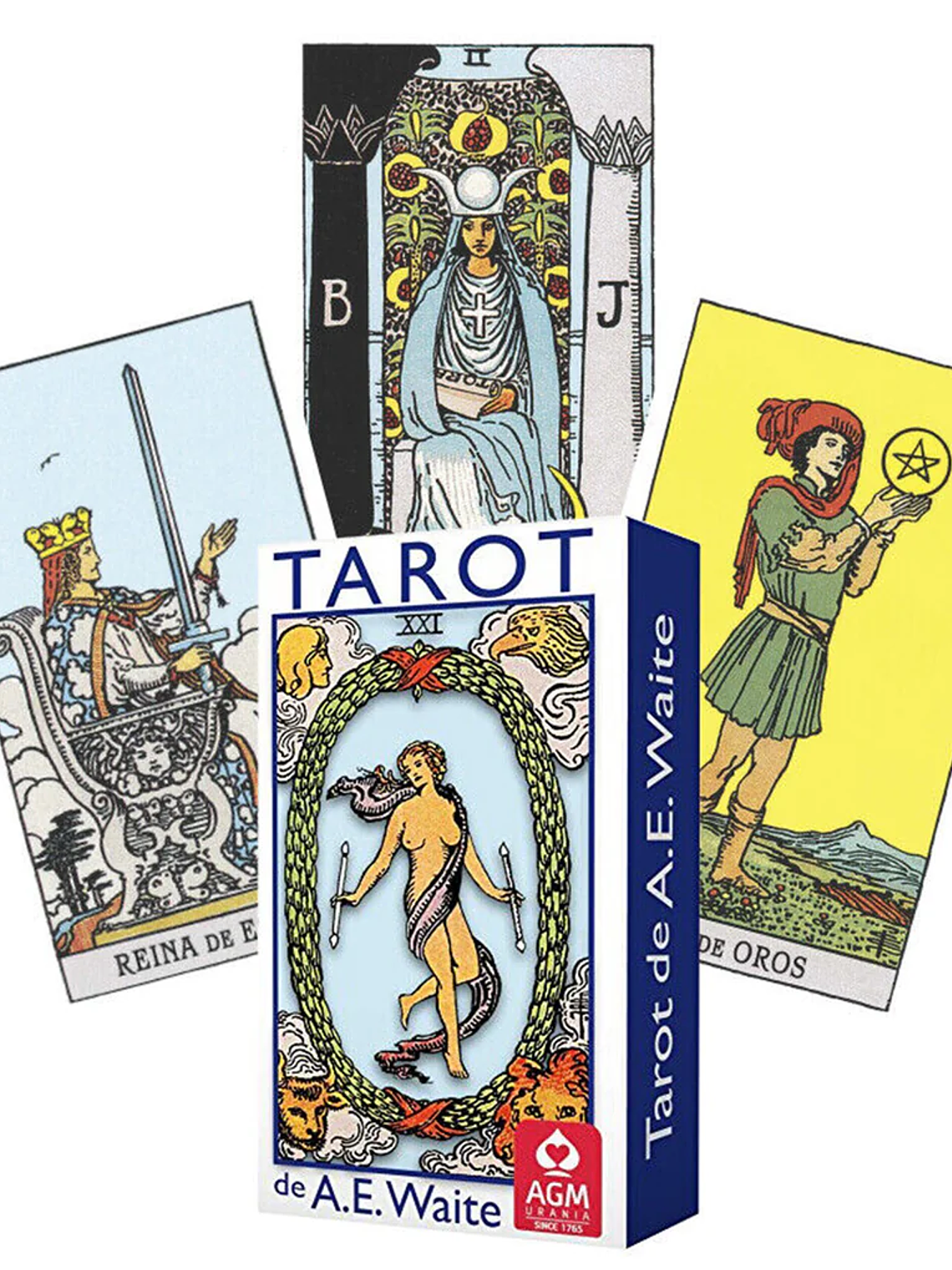 A.E WAITE TAROT STANDARD EDICIÓN AZUL EN ESPAÑOL 1