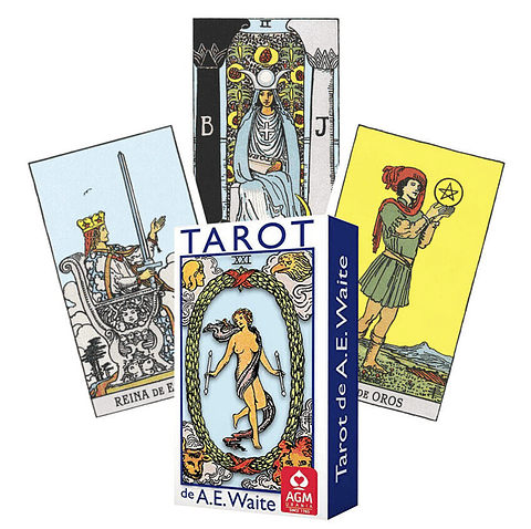 A.E WAITE TAROT STANDARD EDICIÓN AZUL EN ESPAÑOL