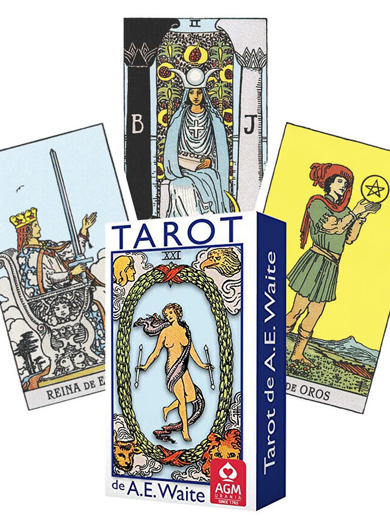 A.E WAITE TAROT STANDARD EDICIÓN AZUL EN ESPAÑOL 1