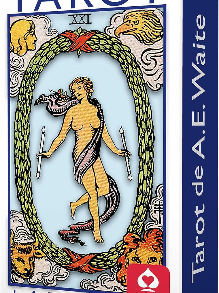 A.E WAITE TAROT STANDARD EDICIÓN AZUL EN ESPAÑOL 2