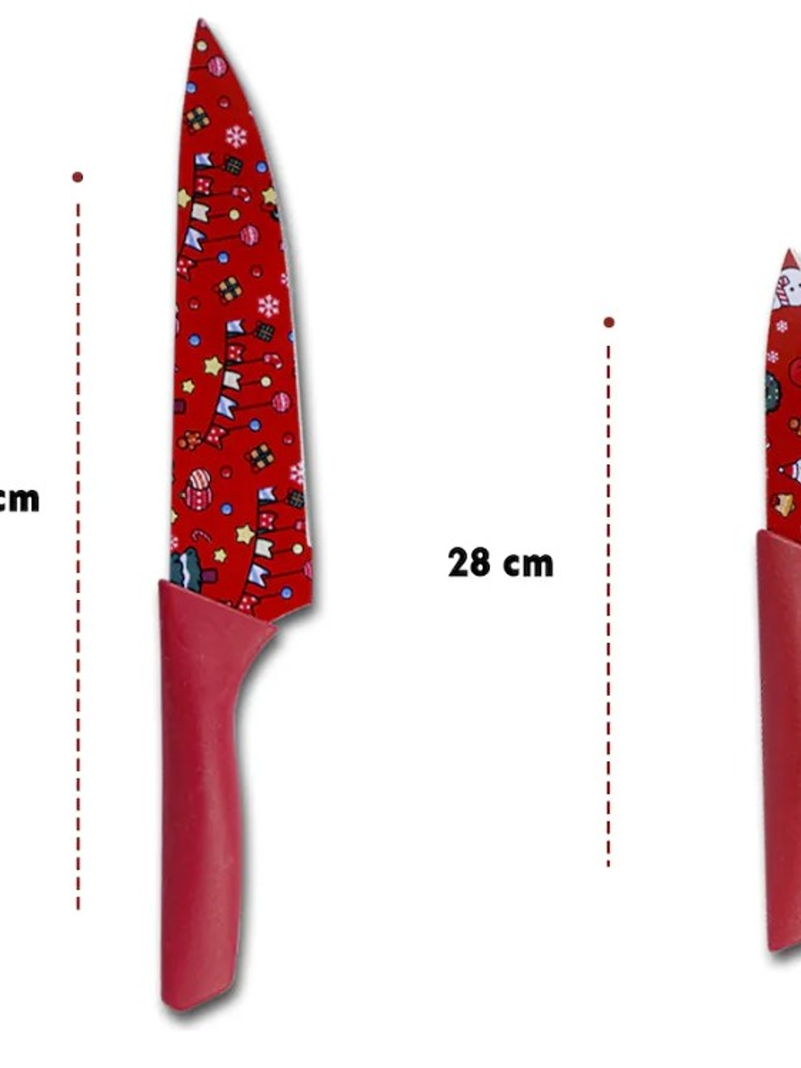 SET DE CUCHILLOS NAVIDEÑOS 2