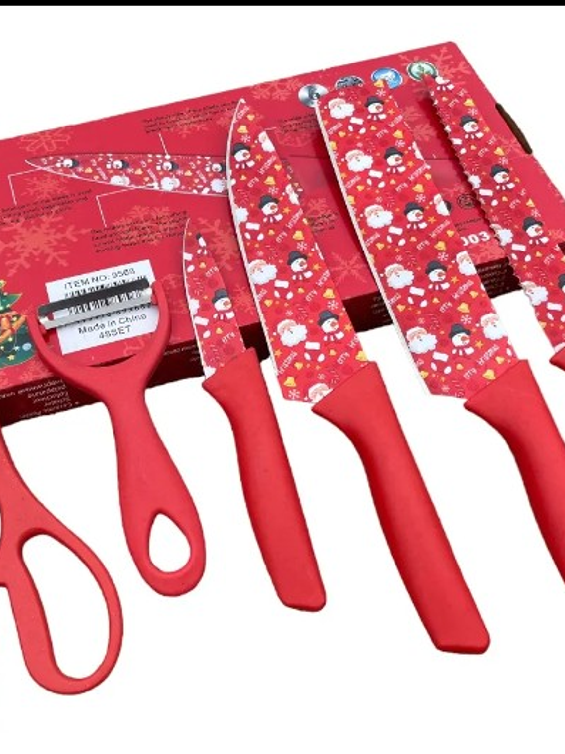 SET DE CUCHILLOS NAVIDEÑOS 5