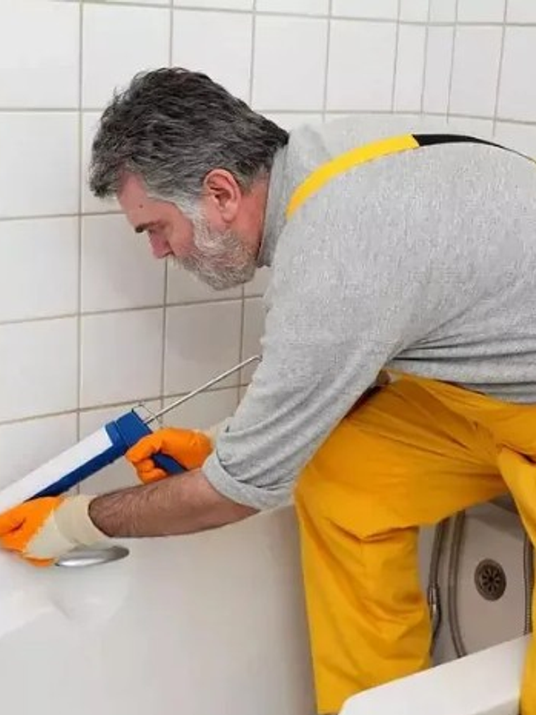 Silicona Acética Rex 300 ml Blanca 2