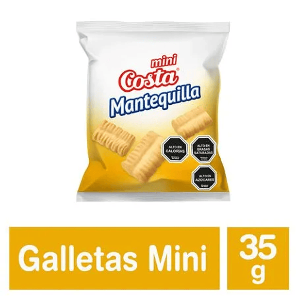 Galletas Costa Mini Mantequilla 35 g